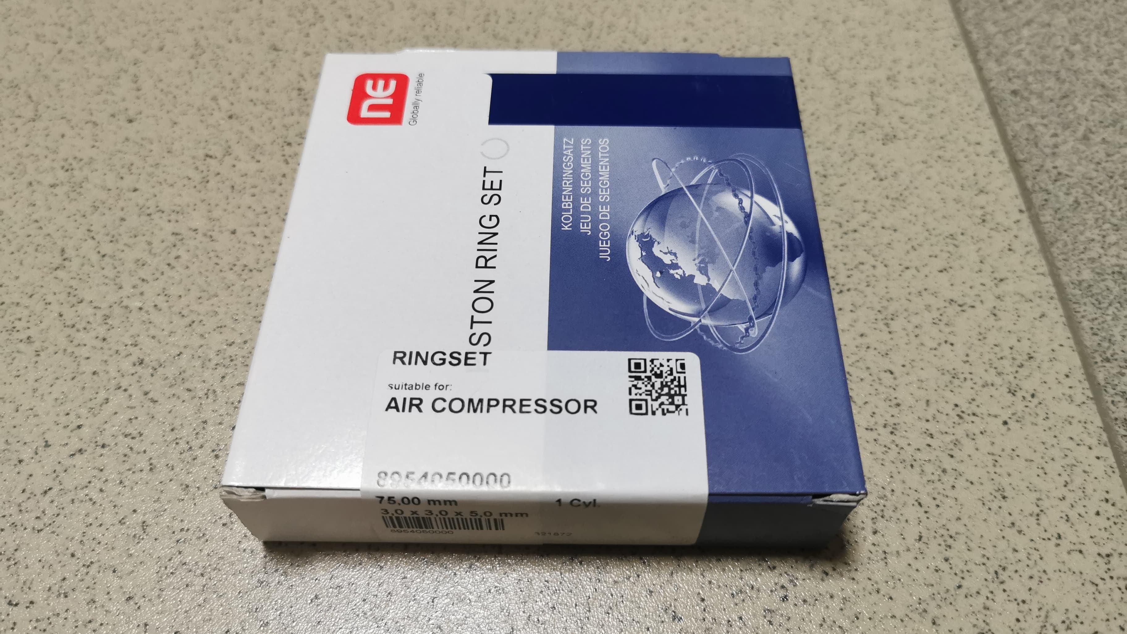 KARIKA KOMPRESORA 9540500 3X3X5 NPR