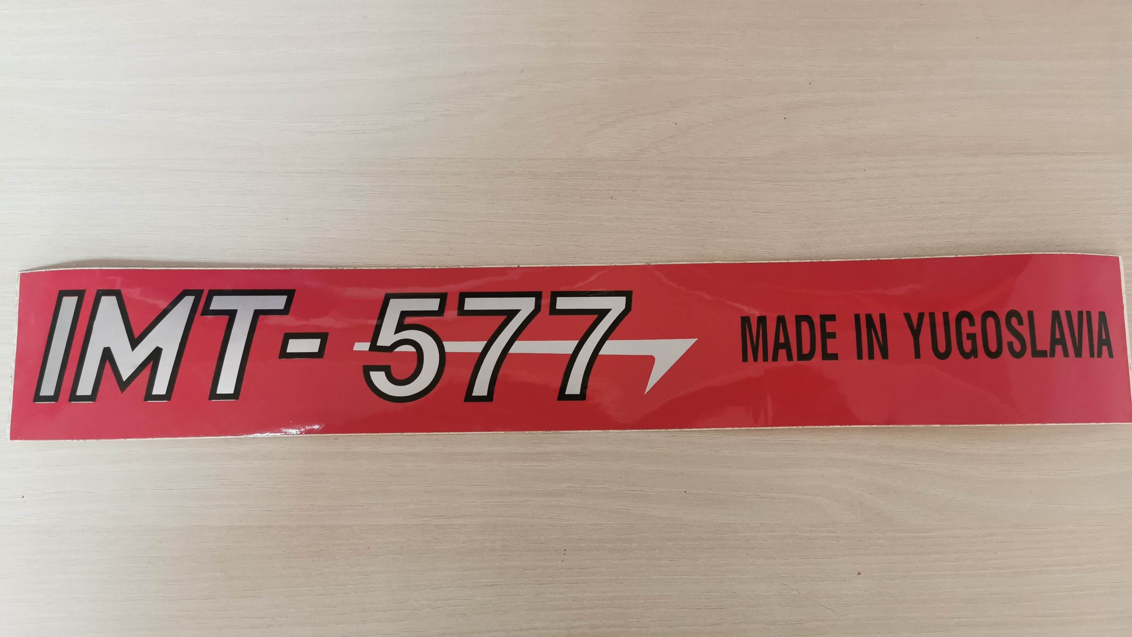 NALEPNICA IMT 577 1 kom