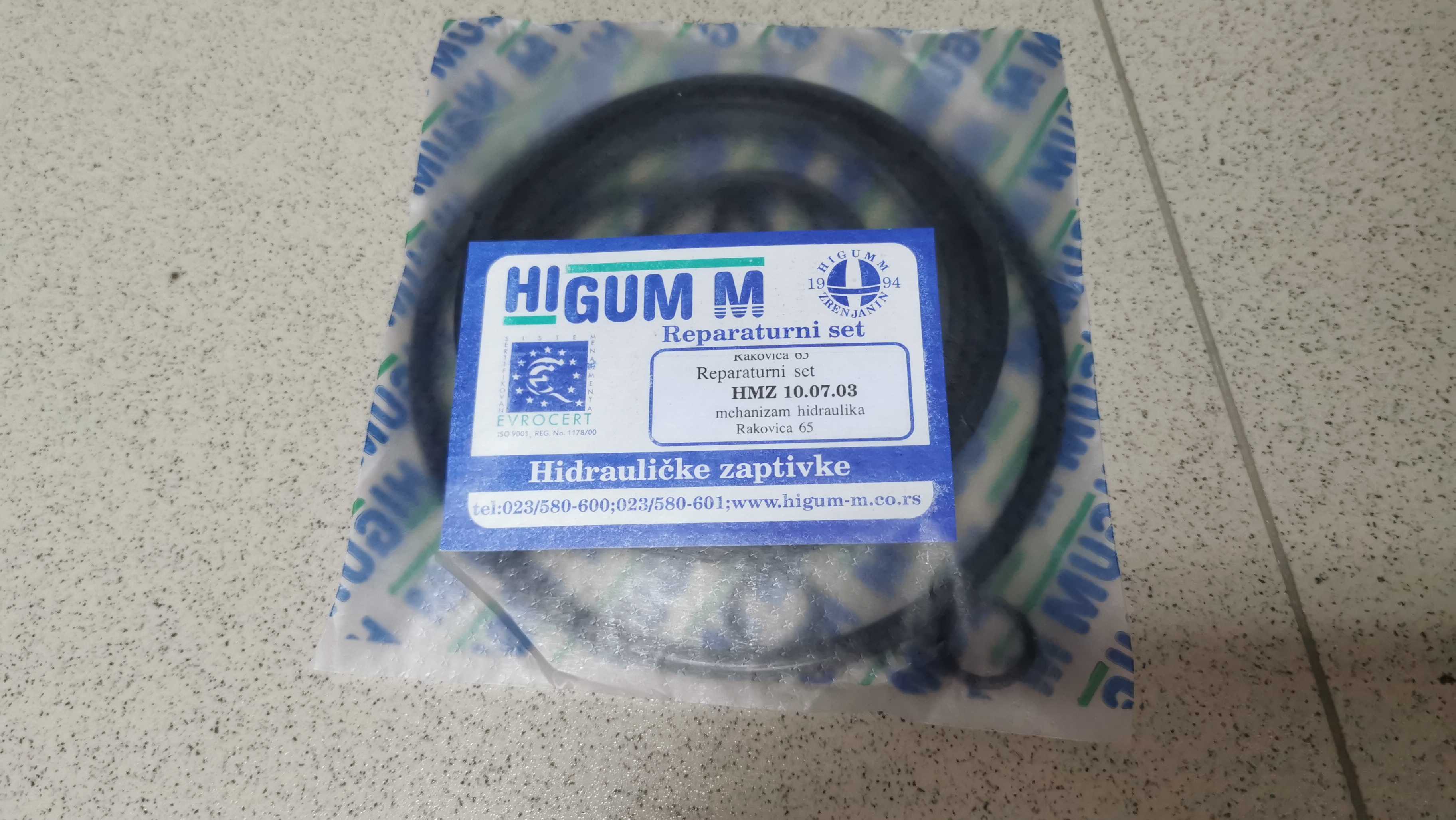 GUMICE IMR65 MEHANIZAM HIDR.100703